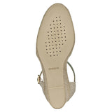 Geox D GELSA Low E, Sandalia de cuña Mujer, Mint, 36 EU