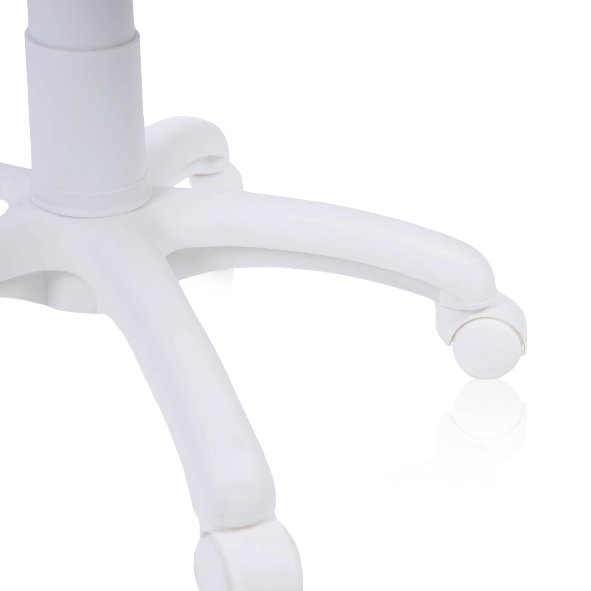 duehome | DRW, Silla Gamer, Silla de Oficina Gaming Estudio o Escritorio, Acabado en Símil Piel Blanco y Lila, Medidas: 46,5 cm (Ancho) x 46 cm (Largo) x 98-109,5 cm (Alto)