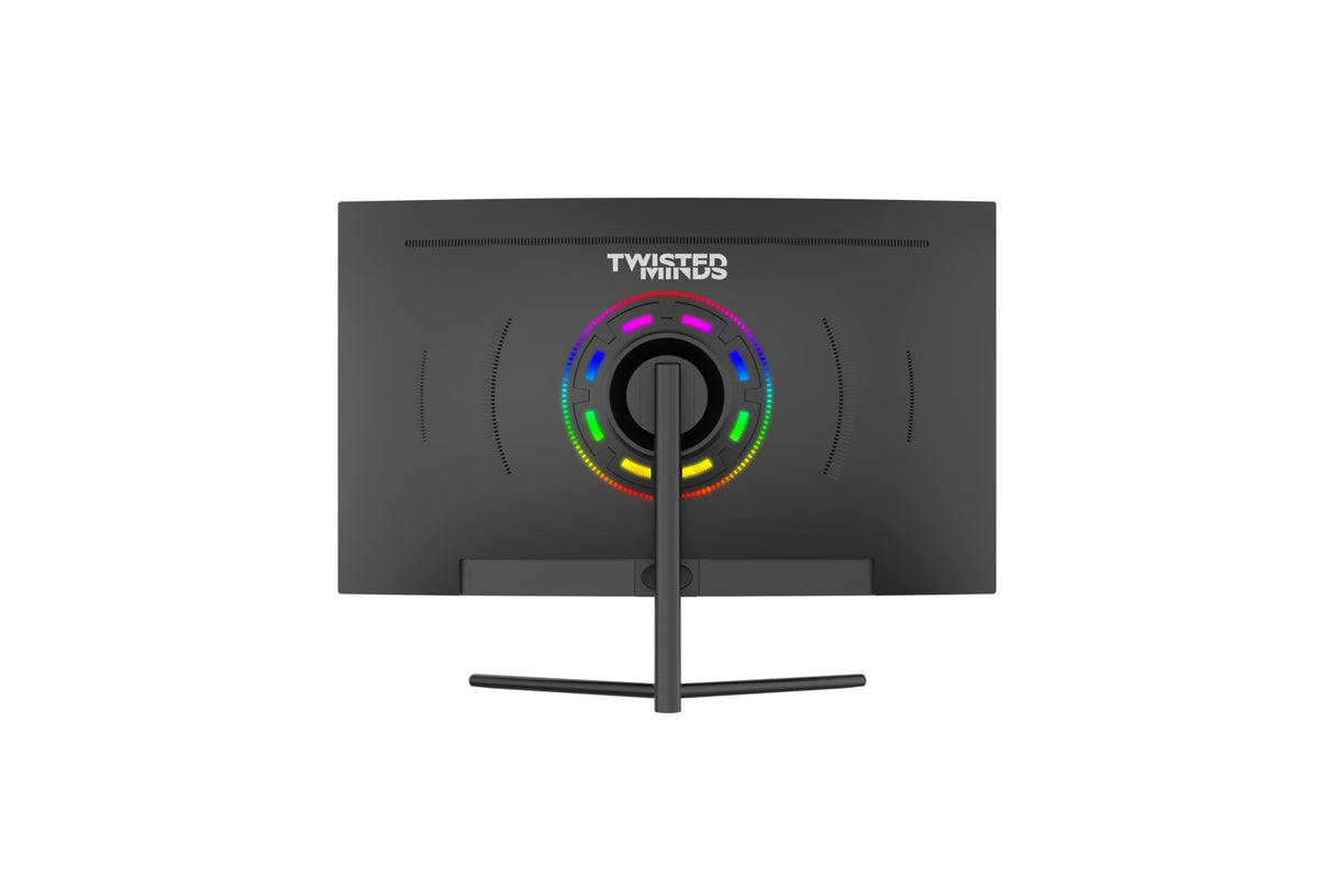 Twisted Minds Monitor para Gaming, Pantalla de 32 Pulgadas Fast VA - Resolución 1920 x 1080 FHD, frecuencia actualización 180 Hz, relación Aspecto 16:9, Tiempo Respuesta 1 ms - Negro (TM32CFHD180VA)
