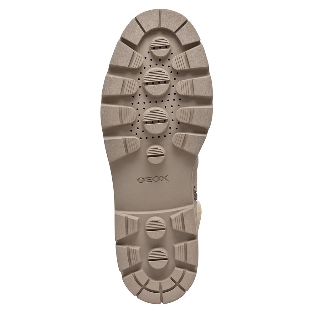 Geox D Felleny G, Bota de Tobillo Mujer, Taupe Beige, 37 EU