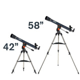 Celestron 21061 AstroMaster 70AZ: telescopio refractor, azul oscuro