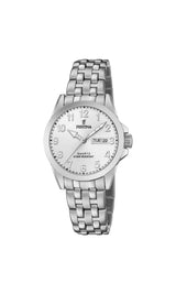Reloj FESTINA para Mujer F20455/1 Acero Clasico Caja de Acero Inoxidable 316l Gris Plata Correa de Acero Inoxidable 316l Gris Plata