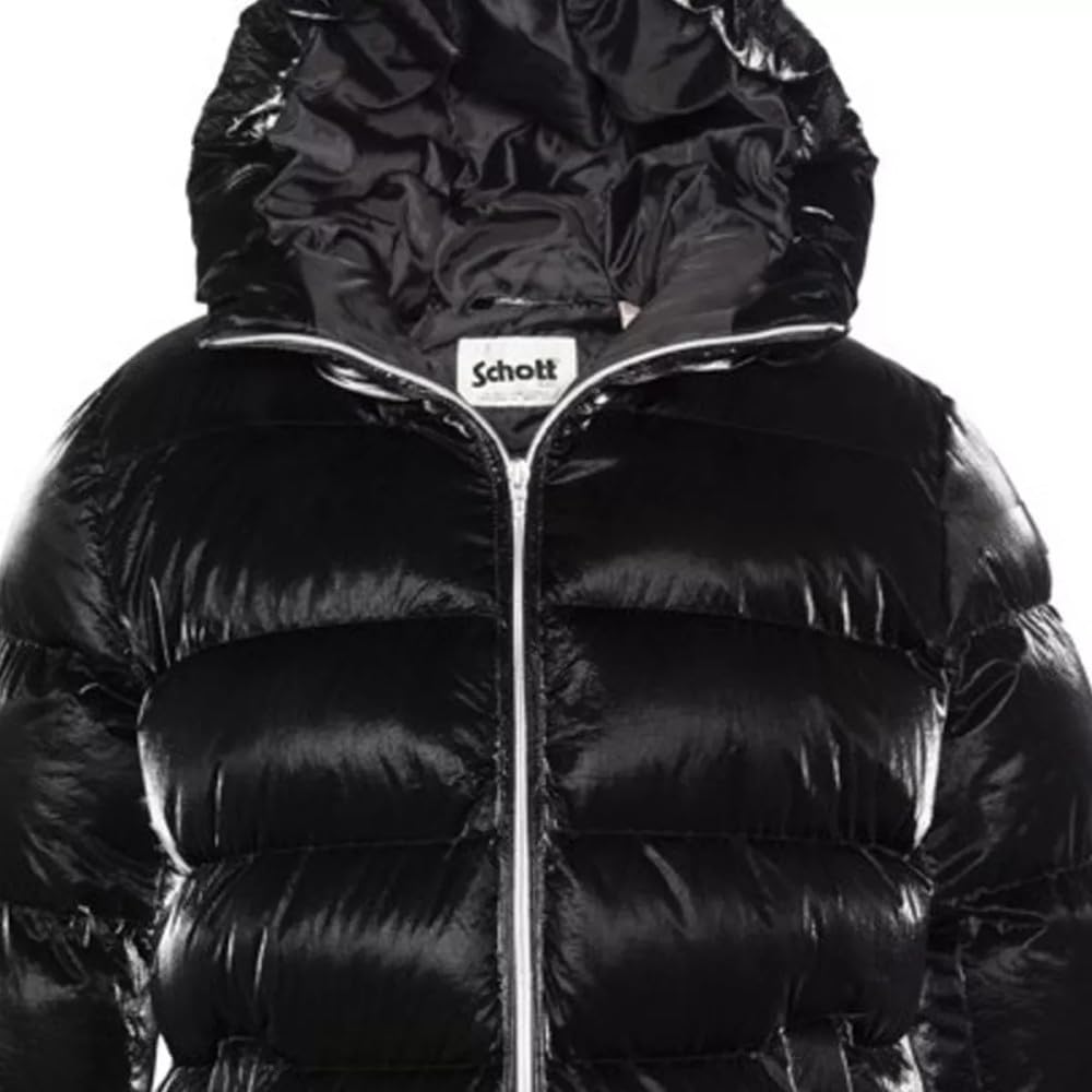 Schott NYC Clare2w Chaqueta, Negro, XS para Mujer