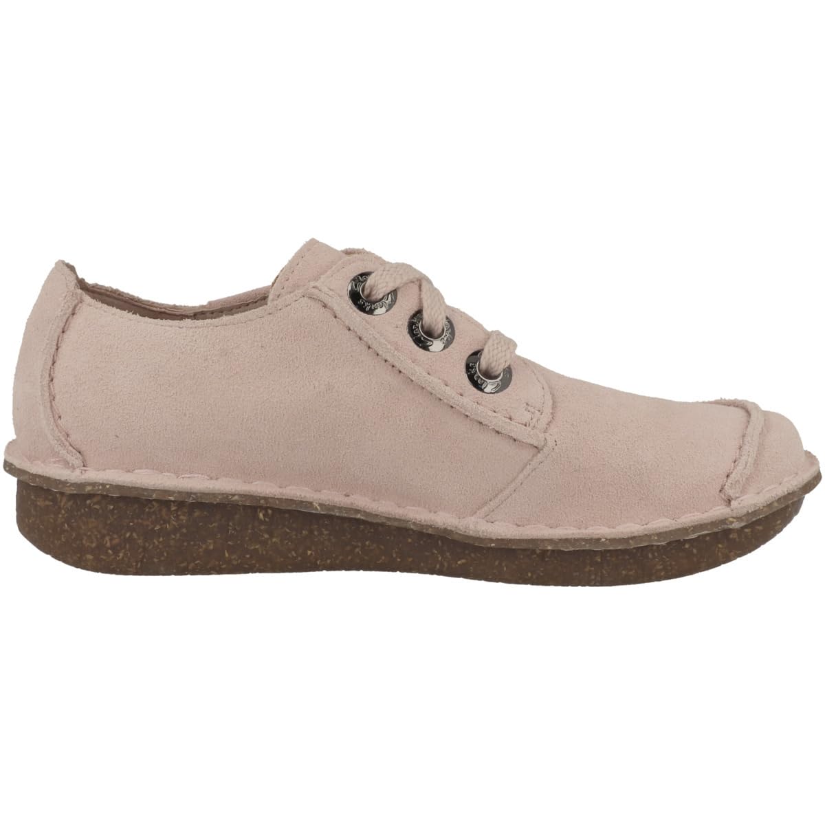 Clarks Funny Dream, Oxford Mujer, Light Pink Lea, 42 EU