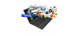 TECHBITE Portátil ZIN BIS de 14,1" HD, 64 GB EMMC, portátil de oficina, portátil delgado, gran panel táctil, windows 10 pro, Intel Celeron N3450 de cuatro núcleos, 5000 mAh, Teclado QWERTY, Teclado EN