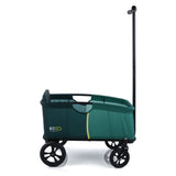 hauck Eco Light Carro Playa, Carro Transporte Playa con Asiento para 1 Niño, Carro para Niños Plegable, Carro Plegable hasta 50 kg, Verde