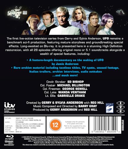 UFO: The Complete Series [Blu-ray]