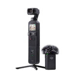 DJI Pocket 2 Combo - Cámara 4K con Estabilización en 3 Ejes, Vlog, Video UHD, Foto de Resolución de 64 MP, 1/1.7” CMOS, HDR, Reducción del Ruido, Timelapse, Slow Motion, Sin Tarjeta, Sin Extensor Rod