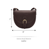 Fossil Everleigh, Bolso Cruzado Mujeres, Castaño Marrón