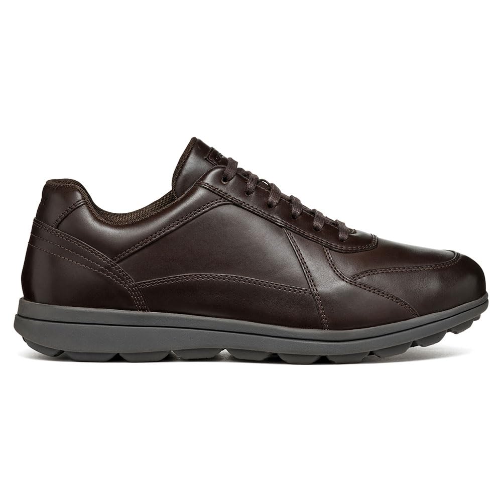 Geox U Spherica Ec12, Zapatillas Hombre, café, 44 EU