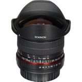 Rokinon Lente Ojo de pez de Marco Completo F2.8 de 12 mm para Nikon Ae