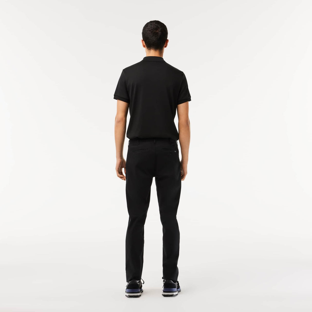 Lacoste Hh2661 Pantalones Chinos Slim fit, Negro, 36W x 34L para Hombre