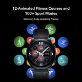 Honor Watch GS 3, Reloj Inteligente con Pantalla Táctil Amoled de 1,4 Pulgadas, Reloj de Fitness con Monitor de Frecuencia Cardíaca, Monitoreo del Sueño y del Oxígeno en Sangre para