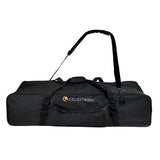 Celestron 94025 Bolsa para kit completo telescopio 40” – Estuche para transporte de telescopio, montura, trípode y accesorios, compartimentos interiores acolchados ajustables y bolsa accesorios, negro