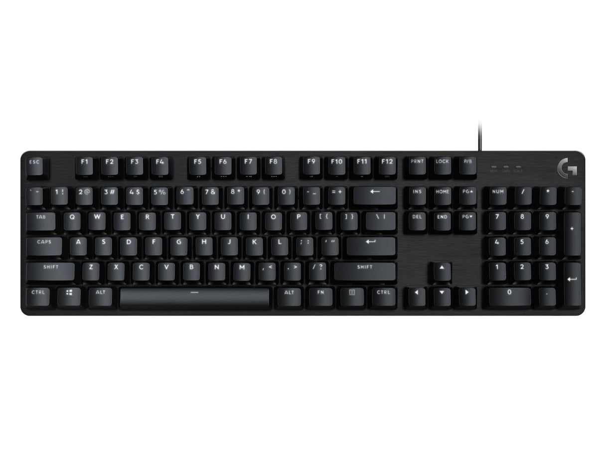 Logitech G413 SE Full-Size Teclado Mecánico para Gaming, Disposición QWERTY Inglés Reino Unido - Negro