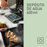 Panasonic NN-DS59NMETG Microondas Combi 4 en 1, Horno Grill, Superficie Plana, 27 Litros, 1000 W, Cocción En Dos Niveles, Sensor Genius, 32 Programas, Bandeja Para Grill, Limpieza Fácil, Negro