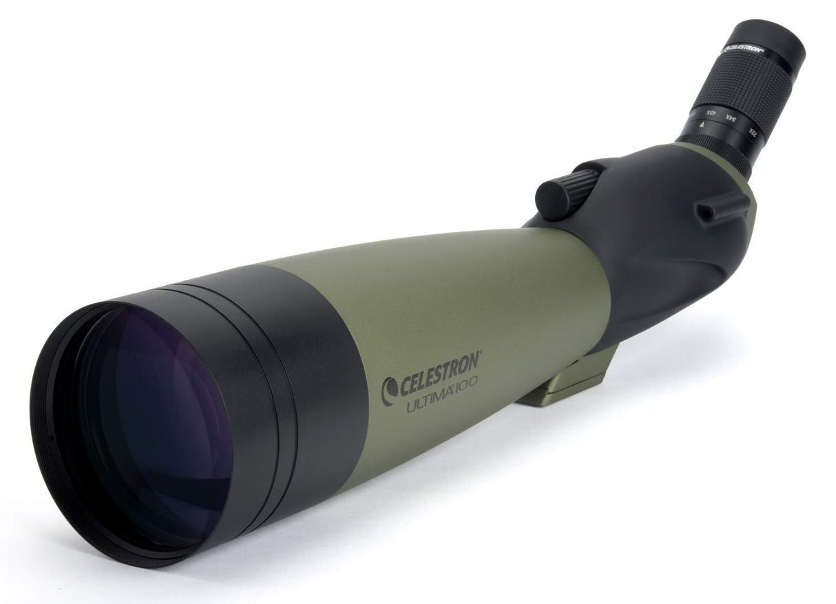 Celestron 52252 100 mm Ultima: catalejo de 45 grados, gris