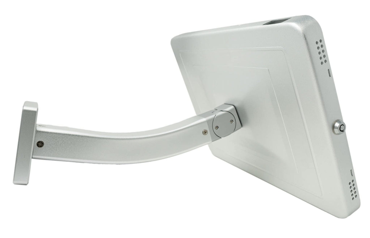 System-S Soporte de Pared con Cerradura para Microsoft Surface Pro 7 de 12,3", Color Gris