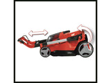 Einhell Cortacésped a batería RASARRO 36/42 Kit Power X-Change (36 V, 42 cm ancho de corte, hasta 550 m², Brushless, función de mulching, 50L bolsa recolectora, con 2x 4,0 Ah baterías y cargador)