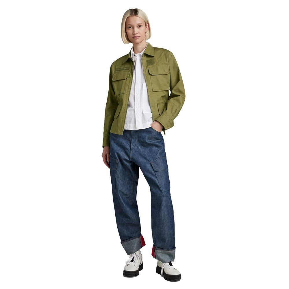 G-Star Para Mujer Chaqueta Vintage Worker , Verde (smoke olive D23014-D342-B212), S