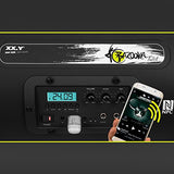 XX. Y P de 137j Altavoz Bluetooth Boom Box (NFC) con Radio FM Integrado, Entrada de batería/Audio para micrófono/Instrumento Musical/Reproductor MP3/Puerto USB Negro