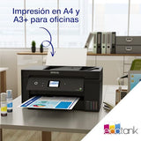 Impresora multifunción EcoTank ET-15000 A3+ con depósito de tinta, conexión Wi-Fi y tinta incluida para hasta 3 años.