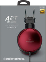 Audio-Technica A1000Z Auriculares de alta Fidelidad Cerrados Rojo Metálico
