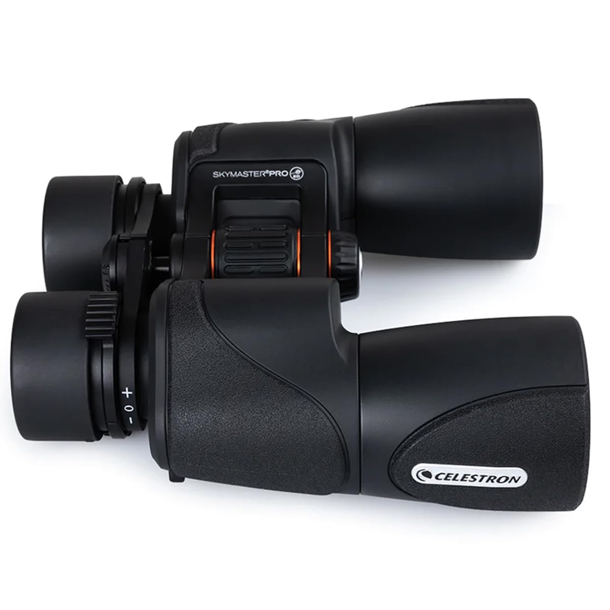 Celestron 72033 SkyMaster Pro ED 7x50: prismáticos astronómicos con Vidrio ED y Gran Apertura para Grandes distancias, Revestimiento XLT Completo, Adaptador para trípode y Estuche de Transporte