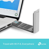 【2024 Nuevo】 TP-Link Archer TX50UH | Adaptador USB inalámbrico de Alta Ganancia | Wi-Fi6 AX3000| Cobertura más Amplia | USB3.0 | Juego de Menor latencia| Compatible con windows11