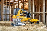 DeWalt DCS334N-XJ Sierra de Calar, sin Escobillas XR 18V, sin Cargador/Batería