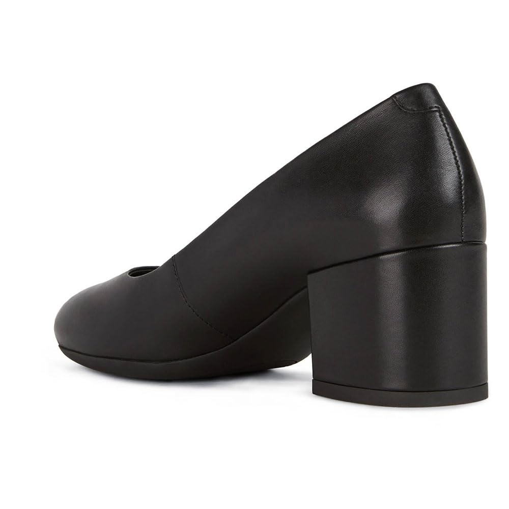 Geox D Eleana A, Zapatos para Mujer, Negro (Black), 37.5 EU