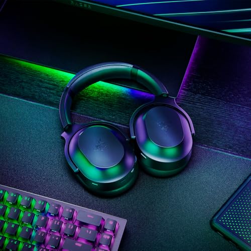 Razer Barracuda Pro - Auriculares inalámbricos para juegos con ANC híbrido (Amplificador Audio Acromático THX, SmartSwitch Dual Wireless, Controladores TriForce 50mm) Negro