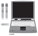 Behringer ULTRALINK ULM202USB Sistema wireless de mano, Digital Wireless