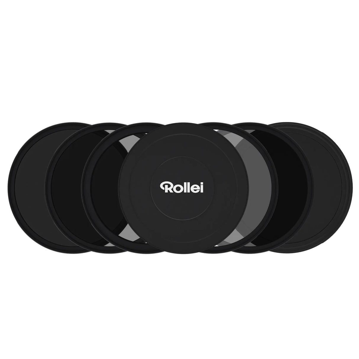 Rollei F:X Pro - Juego de filtros Redondos magnéticos ND Mark II en 72 mm. Juego de filtros magnéticos Rollei Compuesto de CPL, ND8, ND64, ND1000 y Anillo Base magnético, Ideal para la exposición