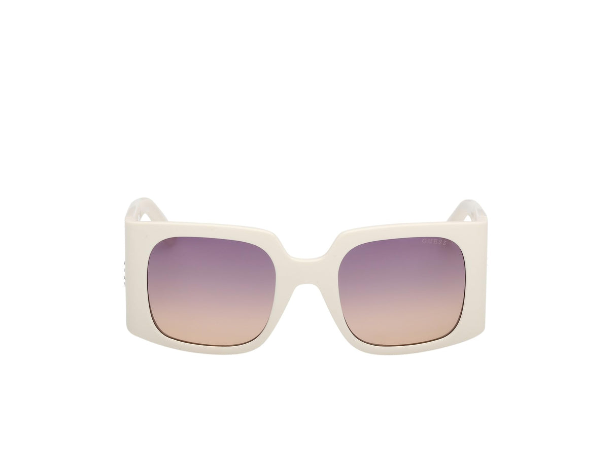 GUESS Gafas de Sol GU00201-H 21Z shiny white 53/23/135 Mujer