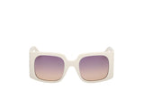GUESS Gafas de Sol GU00201-H 21Z shiny white 53/23/135 Mujer