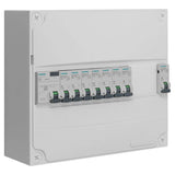 Cuadro 1 fila preequipado 1 inter. diff. 40 A tipo AC + 8 disyuntores