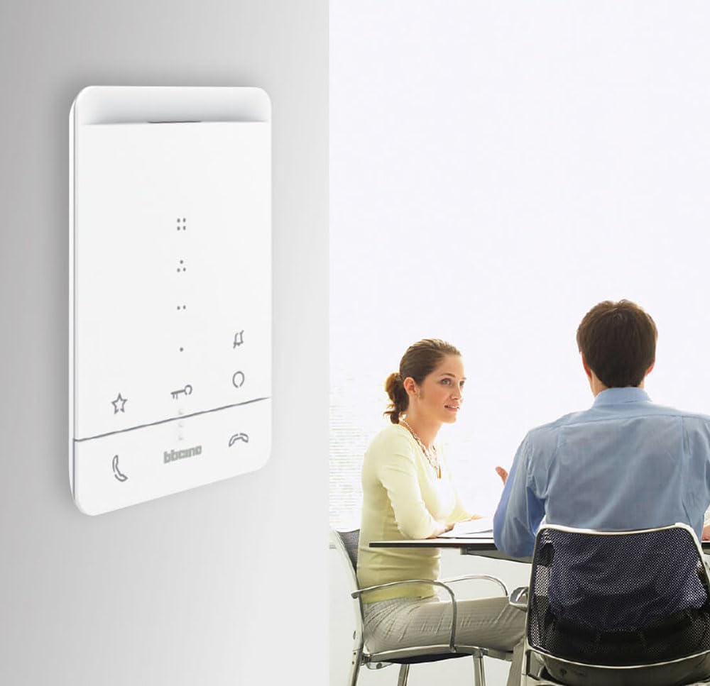BTICINO Kit portero electronico de superficie 2 hilos BticinoLinea 3000 y telefono CLASSE100 364232