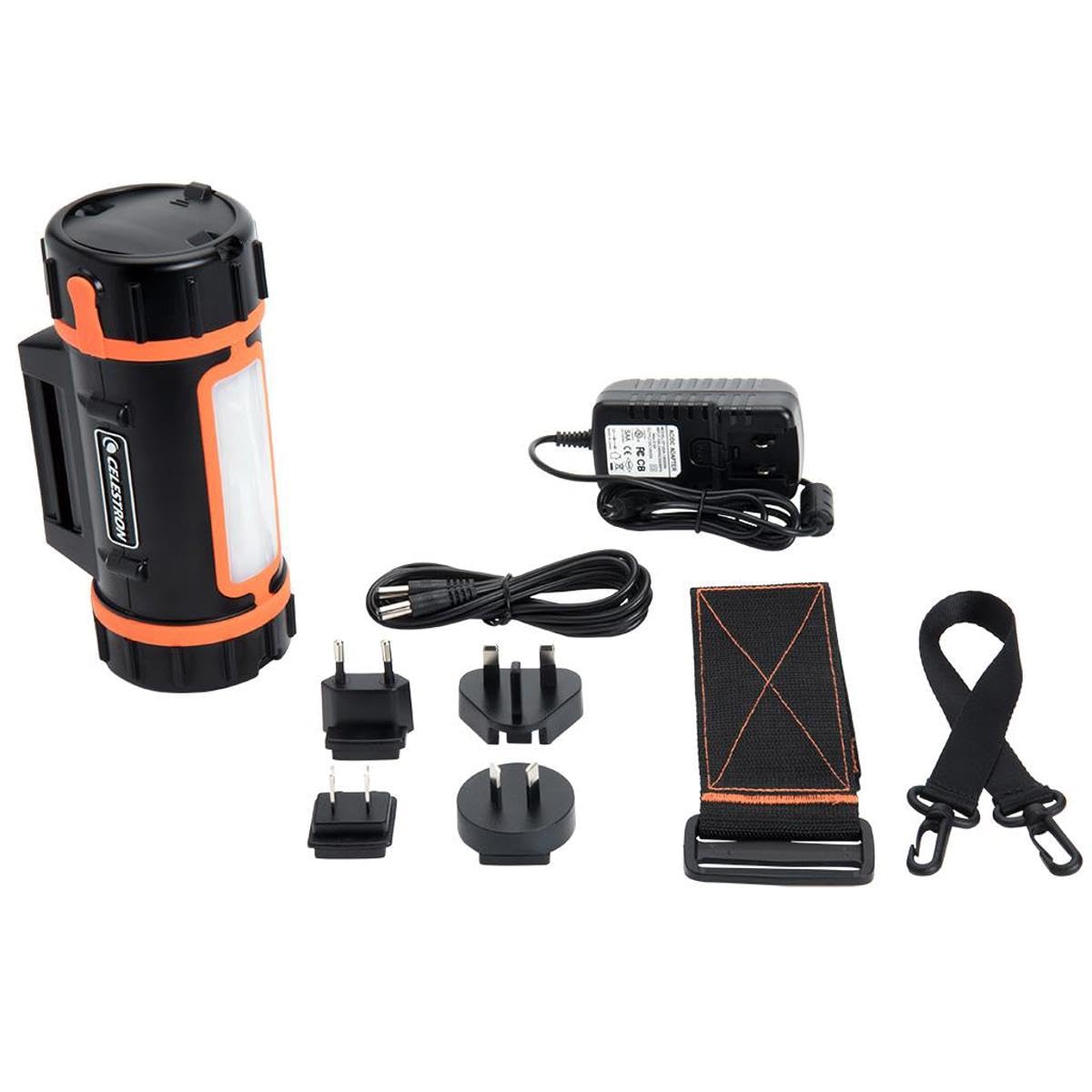 Celestron 18771-CGL: batería externa de ferrita de litio, 86,4 WH, negro/naranja