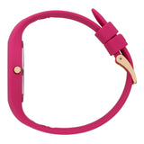 Ice-Watch - ICE flower Fuschia blossom - Reloj rosa para Mujer con Correa de silicona - 021738 (Small +)