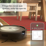 Robot Aspirador y friegasuelos 2en1 Roomba Combo j5+ con autovaciado Suciedad - Detección Suciedad - Ideal Mascotas - Mapeo avanzado - Detecta y Evita Objetos - Recarga y reanuda - Control Voz y App
