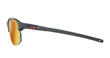Julbo Split Gafas DE Sol, Negro/Negro/Rojo, M Unisex Adulto