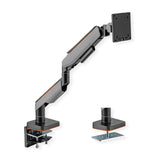 ROLINE Brazo LCD, Montaje en Mesa, Resorte de Gas, 5 articulaciones, máx. 20 kg
