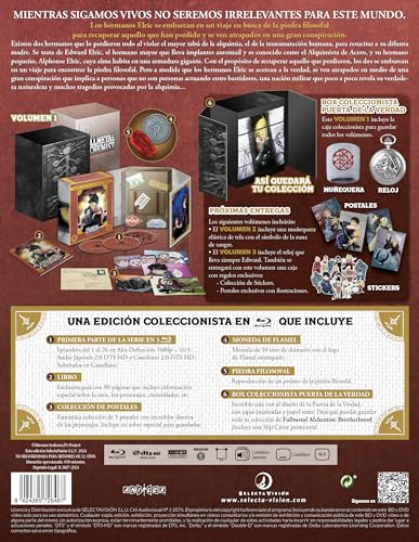 Fullmetal Alchemist Brotherhood Box 1 (Episodios 1 A 26) [Bluray] [Blu-ray]