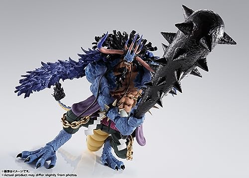 BANDAI Spirits Figura de una Pieza S.H. Figuarts Kaido Rey de Las Bestias (Forma Man-Beast) 25 cm