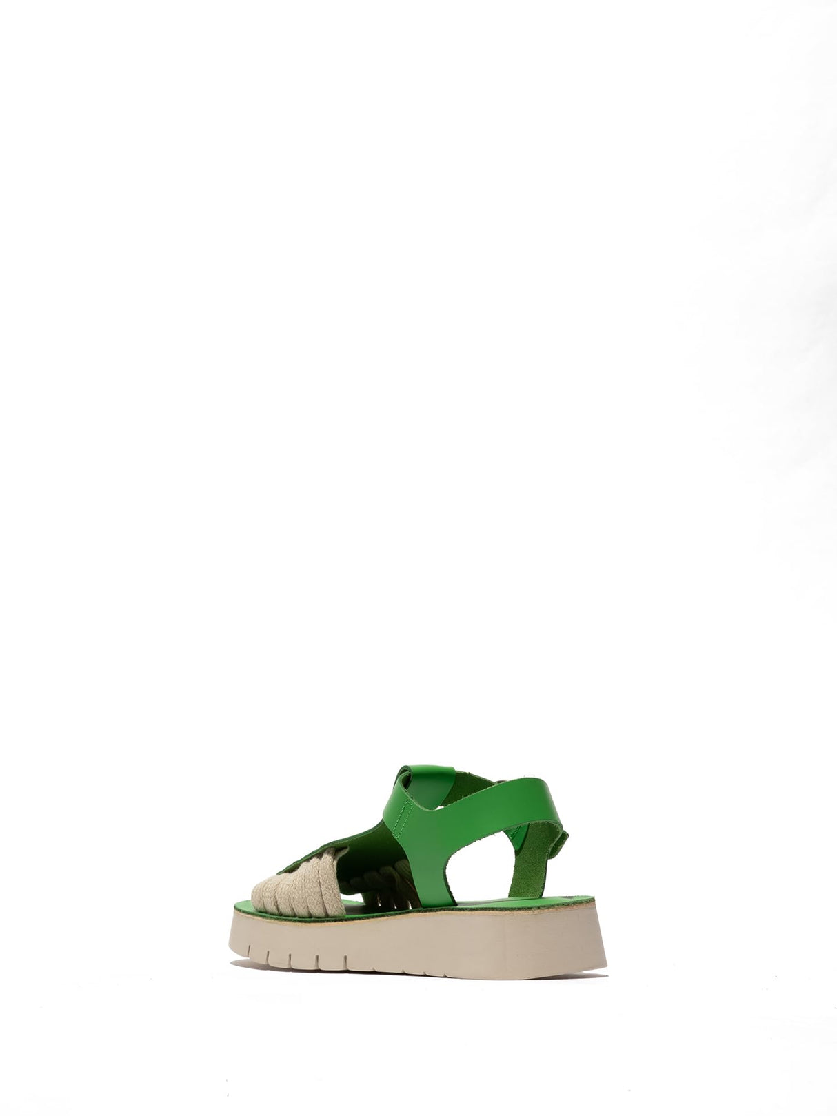 Fly London SARF251FLY, Sandalias Mujer, Green, 42 EU