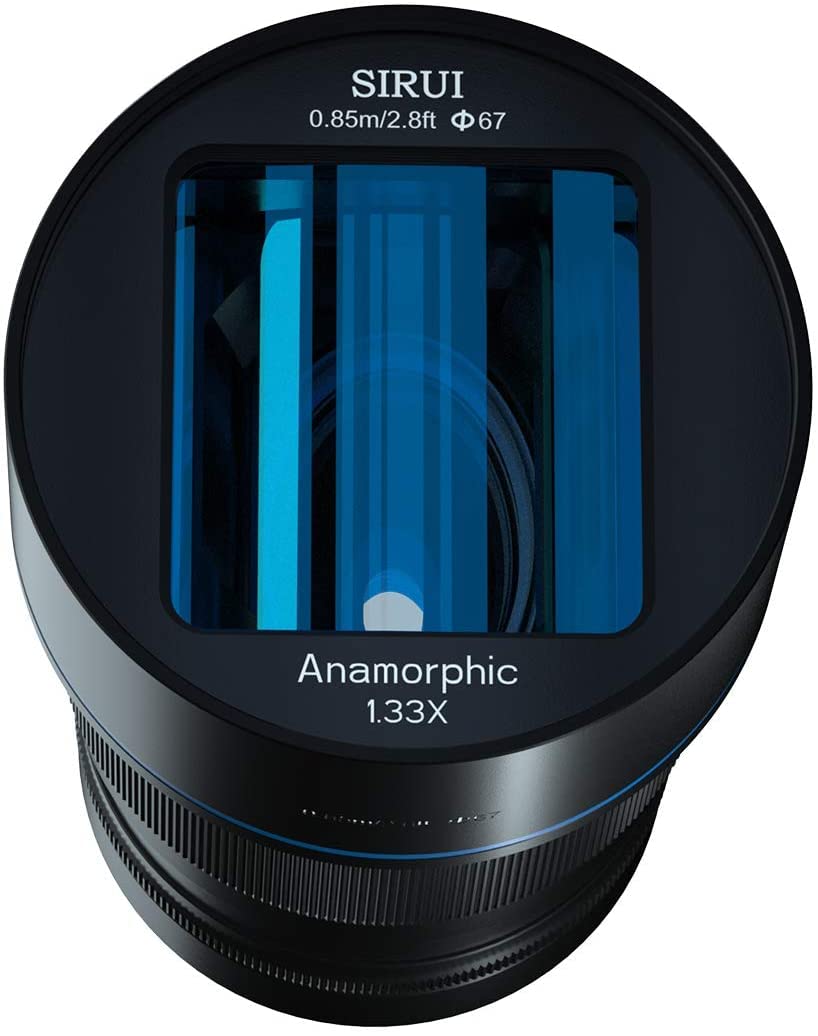 SIRUI 50mm S35 Anamorphic Cinema Cine Objetivo Lens Lenses Lente 1.33x f1.8, S35 Series (RF Mount)