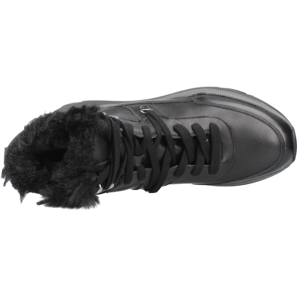 Geox D Diamanta D, Bota de Tobillo Mujer, Negro, 41 EU