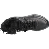 Geox D Diamanta D, Bota de Tobillo Mujer, Negro, 41 EU