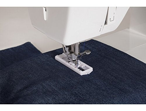 Singer 1408 Maquina De Coser Mecanica - 14 Operaciones de Costura, Brazalete Libre, Ojalador Automático de 4 Pasos, Aplicación de Botones y Cremalleras, Maquina de Coser Profesional